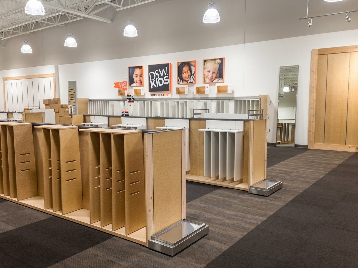 DSW interior view, Trexlertown, PA